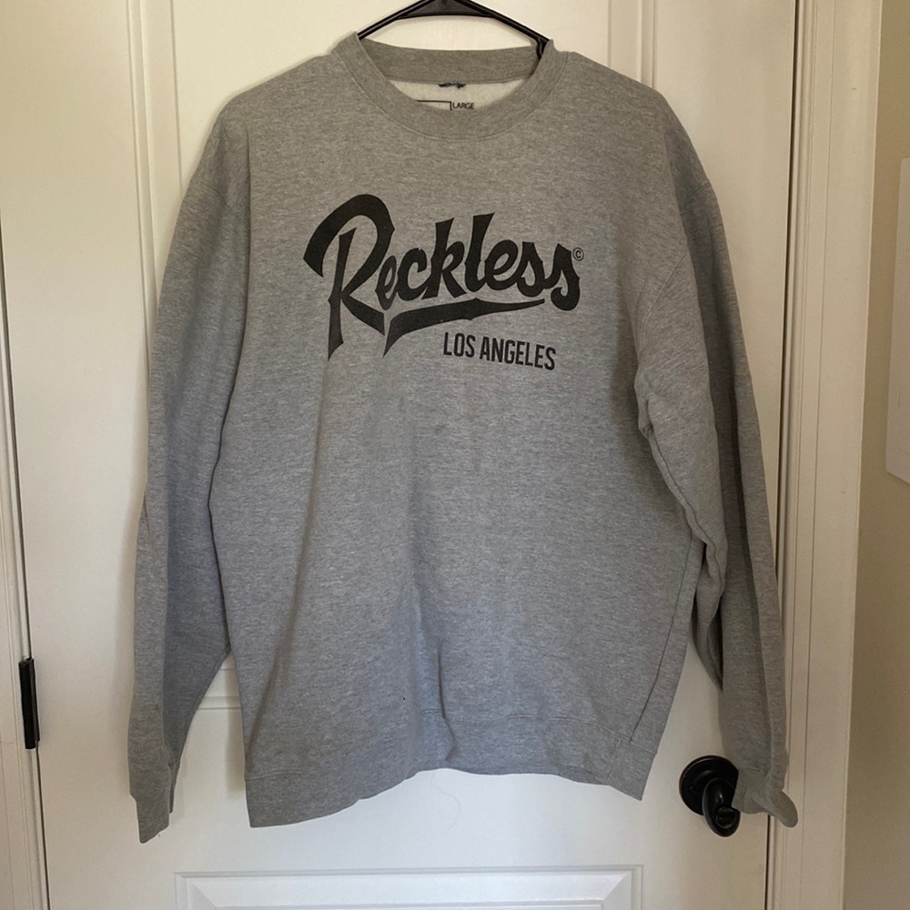 Young and Reckless crew neck